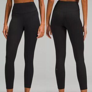 Lululemon Black Base Pace High-Rise Tight 25"